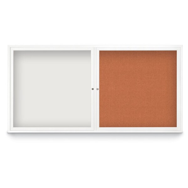 Corkboard, Cobalt Accent/Satin, 72"x48"